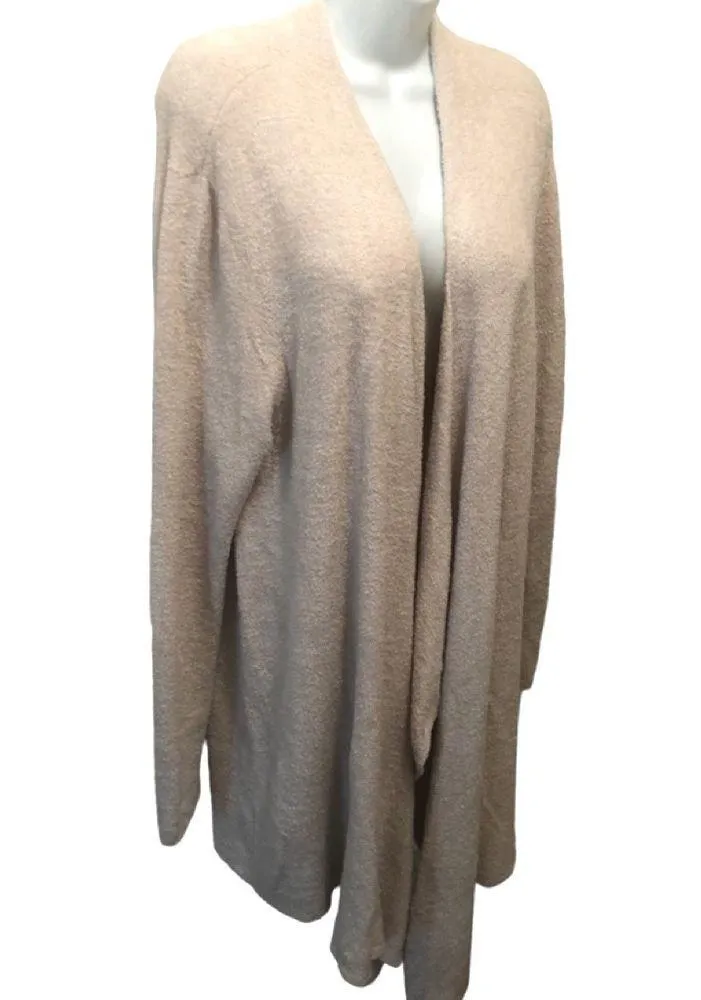 Barefoot Dreams Bamboo Chic Lite Calypso Cardigan Oatmeal Sz 2X Cozy Warm Lounge - Image 3