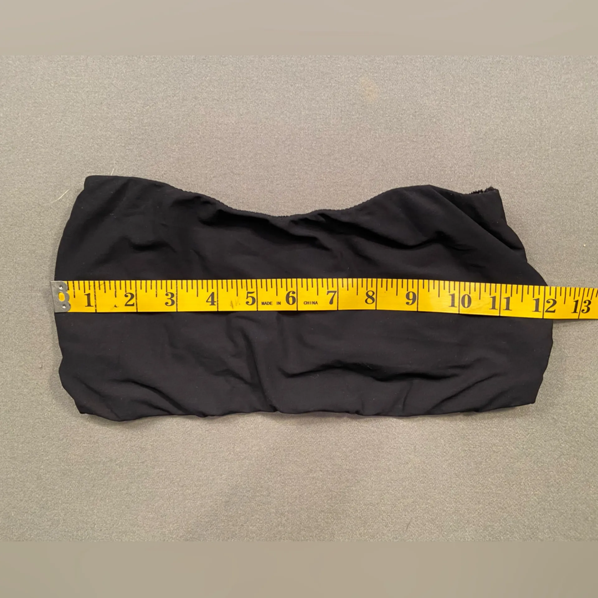 Commando  Black Bandeau. Lace‎ back, size M/L - Image 5