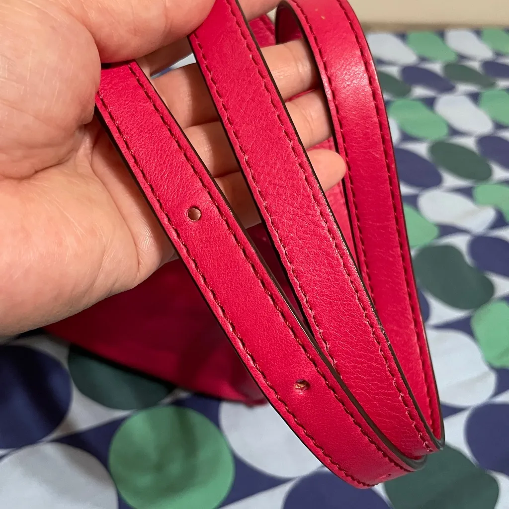 Marc By Marc Jacobs Fuchsia Leather Bag - Image 7