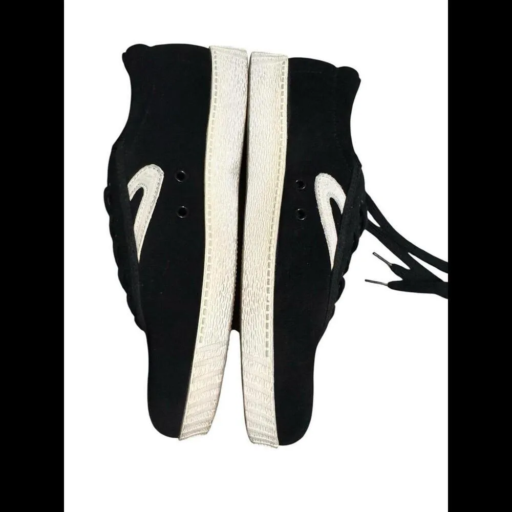 tretorn nylite Womens Velvet Upper Size 8.5 Black - Image 5