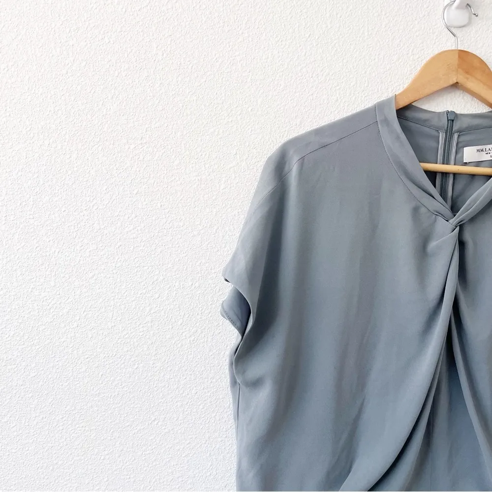 M.M. LaFleur The Adelaide Dress in Crepe In Surf - Image 4