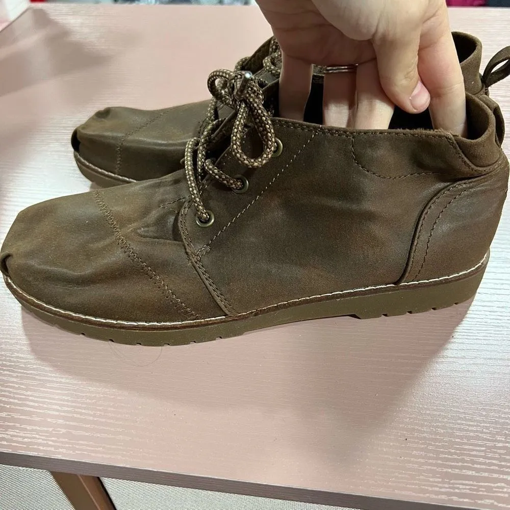 Bobs by Skechers Chill Luxe Women's Size 10 Shoes Brown Ankle Boots - Image 3