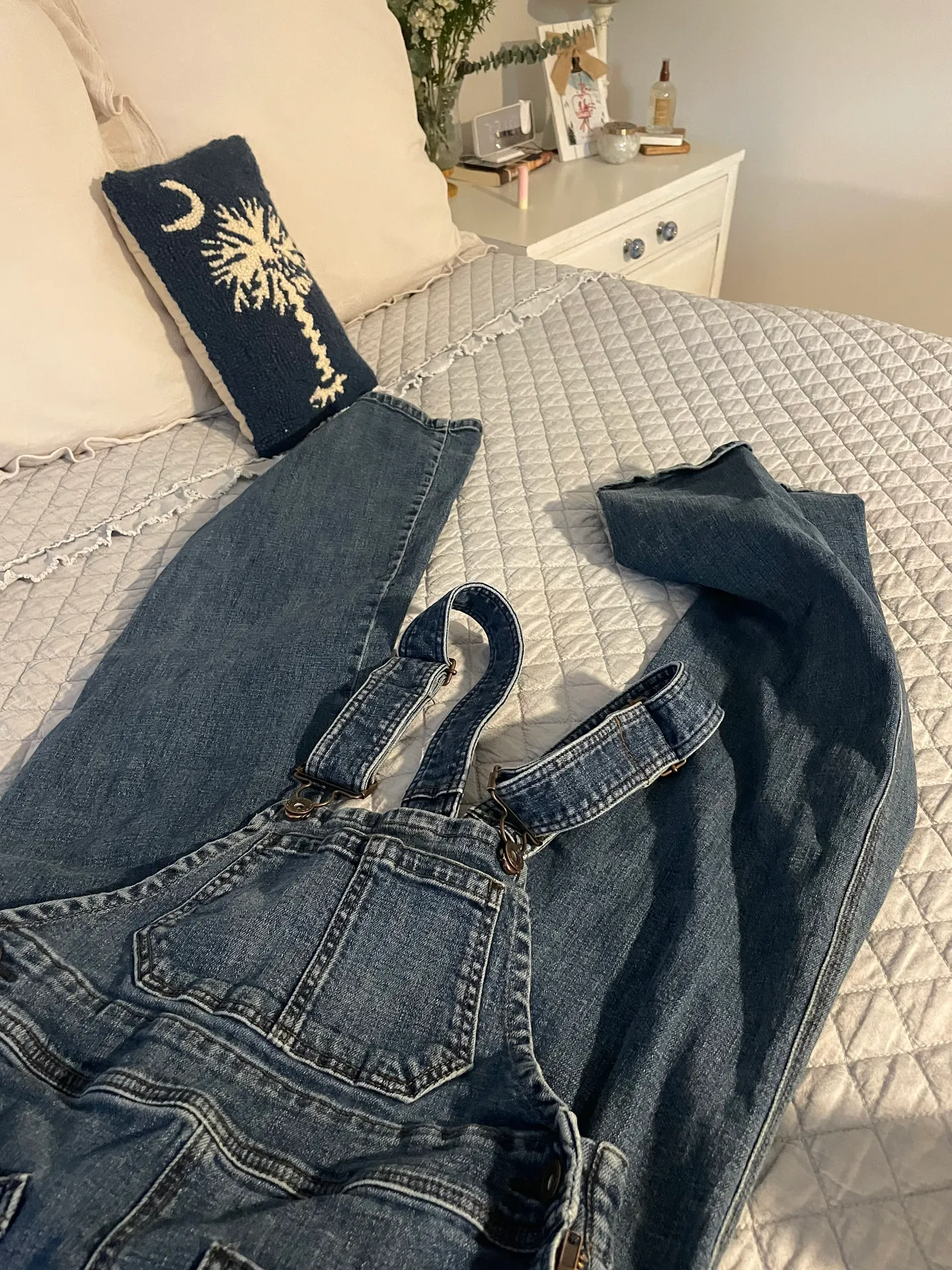 Free People Jean Overalls - Image 3