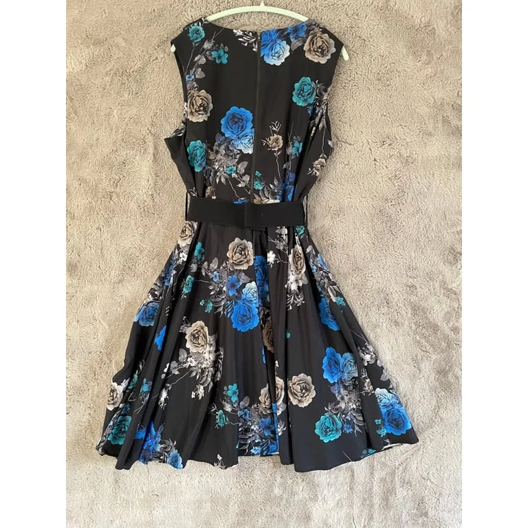 NWT City Chic Women's Floral Bouquet Dress Belt‎ Size XL - Image 5