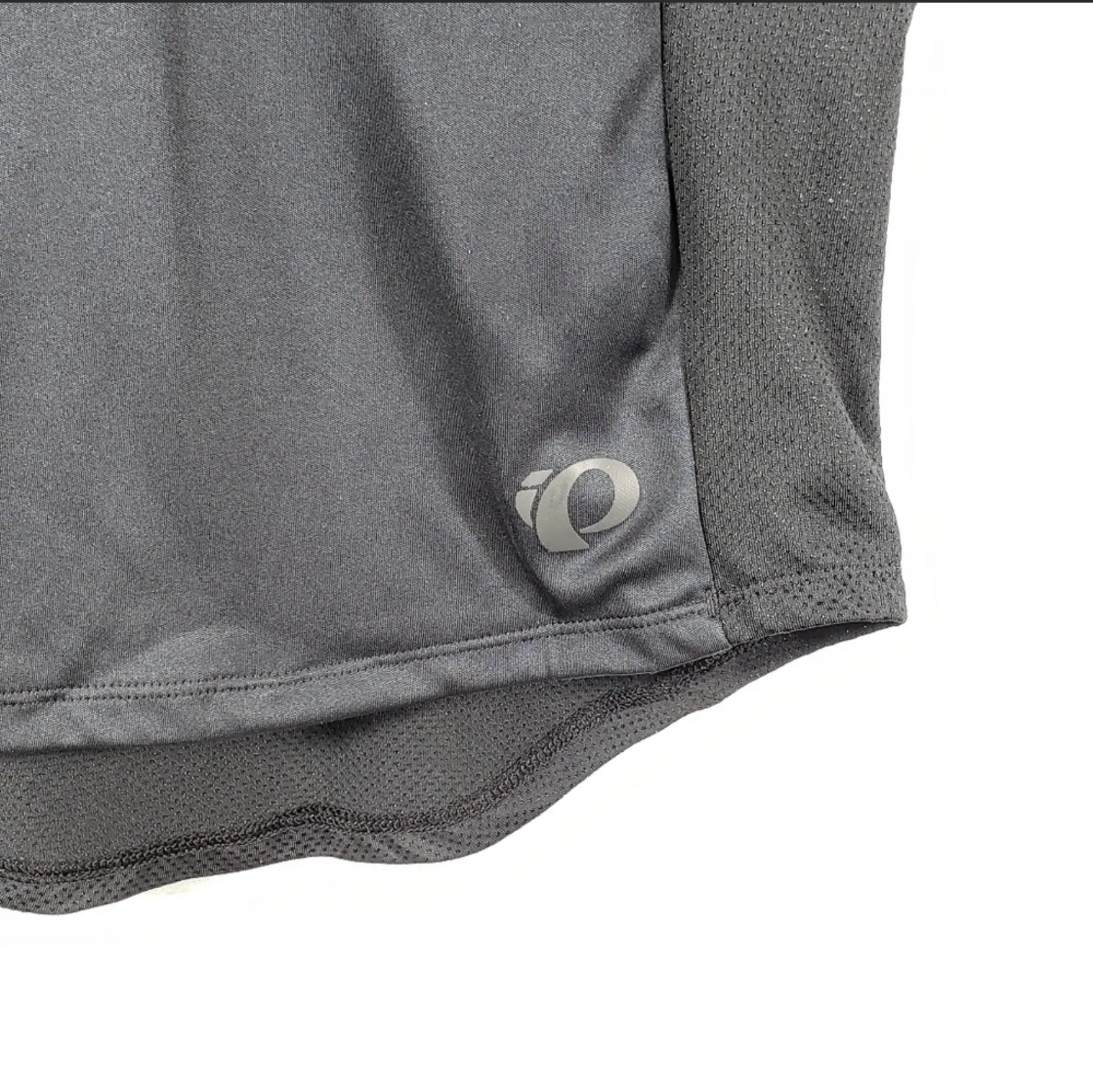 Women's Bike T-Shirt Black Half Zip Size S - Image 3