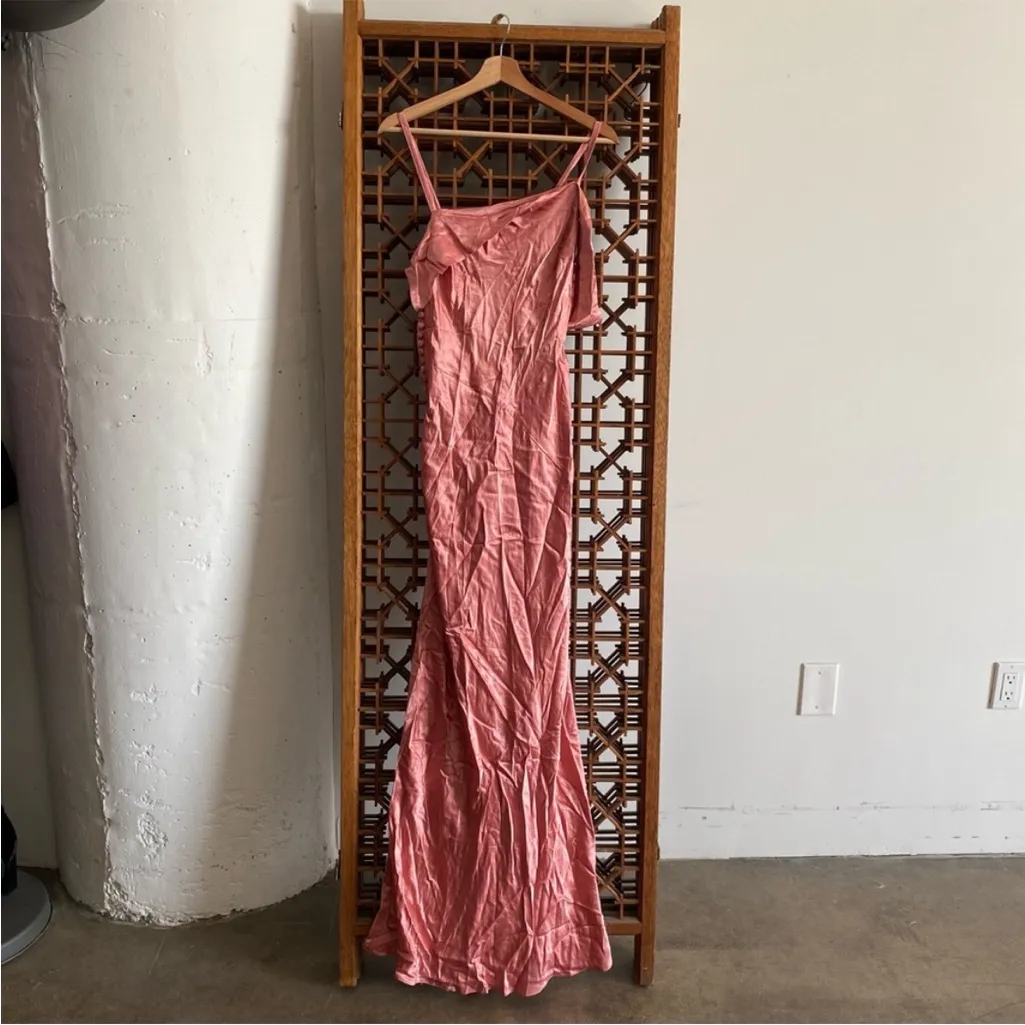NWT FOR LOVE & LEMONS Jewel Maxi Dress In Mauve size S - Image 13