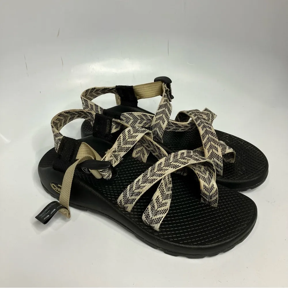 Chaco‎ Z2 sandals black & cream size 7 - Image 2