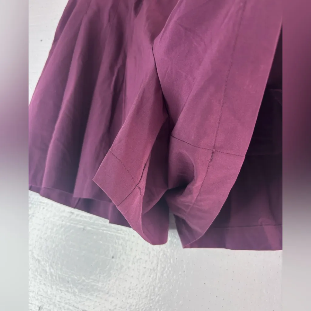 STYLUS L Pleated Purple Active Skort Size L - Image 4