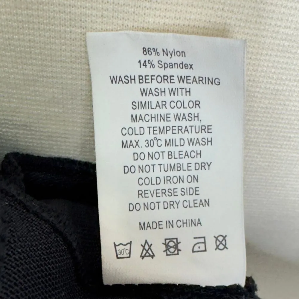 ZYIA Black Flower All Star Sports Bra S - Image 7