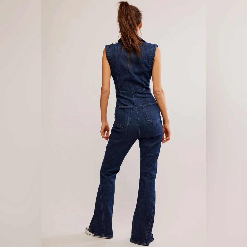 Free people CRVY Ring The Alarm One-Piece jumpsuit - Image 4