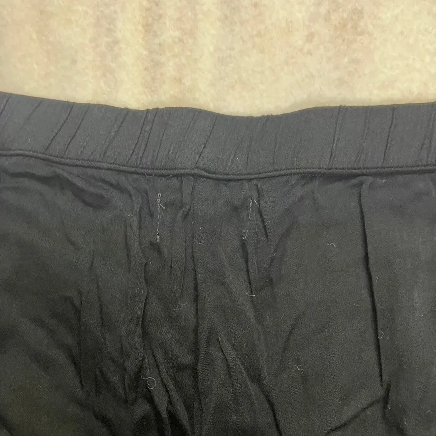 Velvet by Graham & Spencer Black Wide Leg Viscose Elastane Lounge Pants Women XL - Image 8