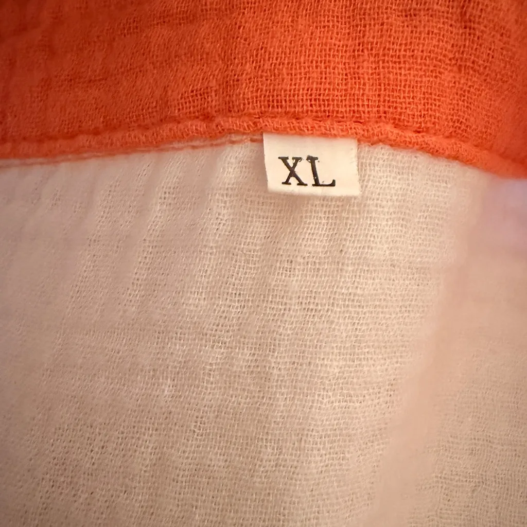 Boutique EUC Colorblock Oversized Drop Shoulder Button - Image 6