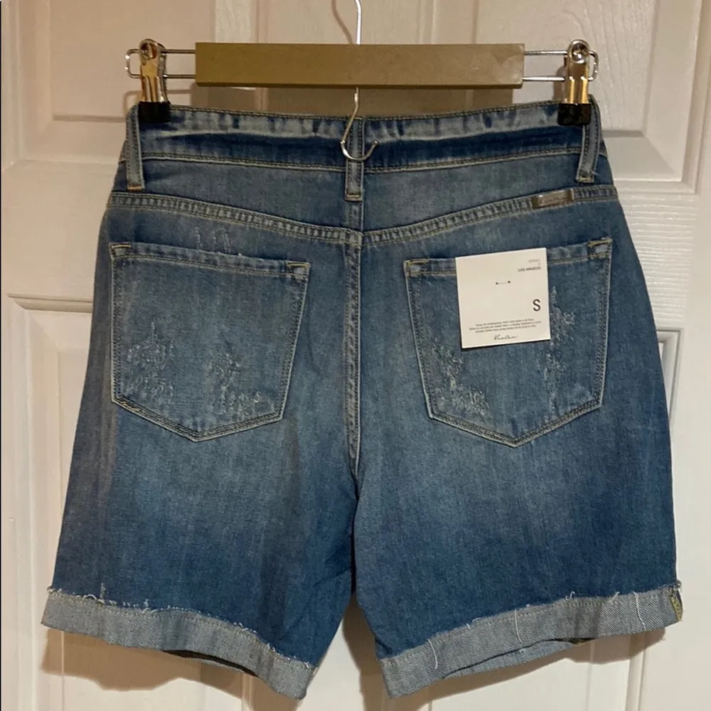 KanCan Blue Distressed Jean Shorts NWT - Image 2