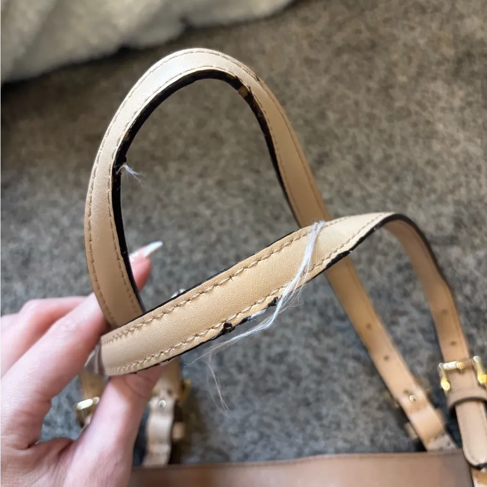 Michael Kors Tan Purse - Image 3