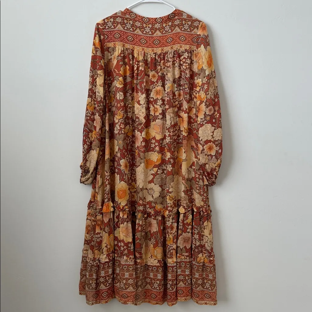 Spell & The Gypsy Amethyst Boho Midi Dress Size:S - Image 8