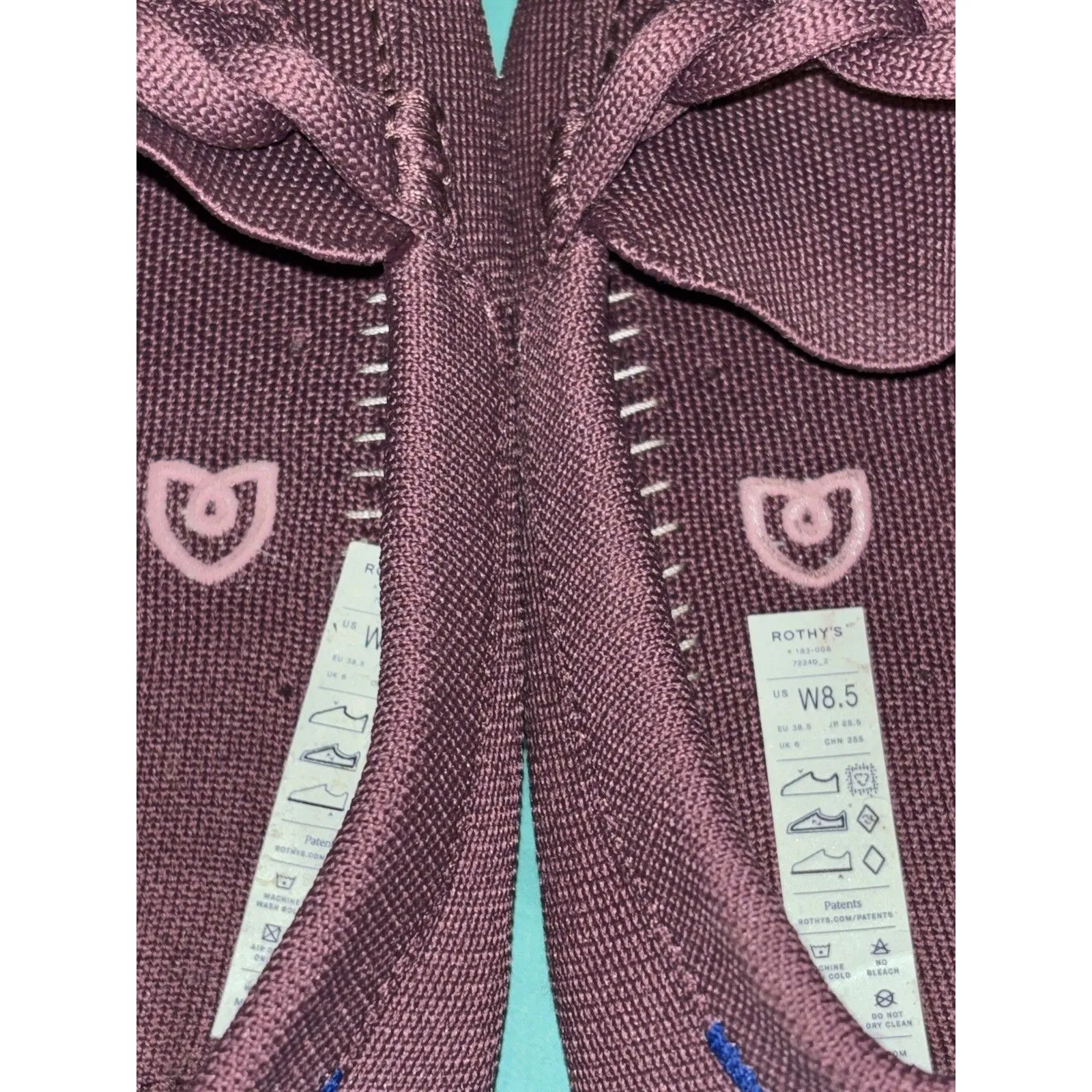 Rothy’s Braided Driver Loafer Mauve 8.5 pink/rose Mauve (No Box ) Pink - Image 8