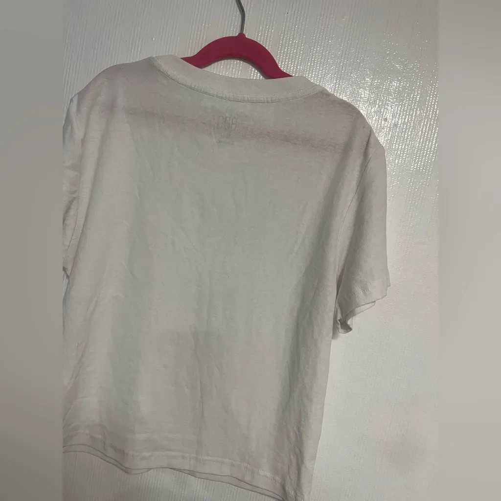 BDG Cream Short Sleeve Tee - Image 4