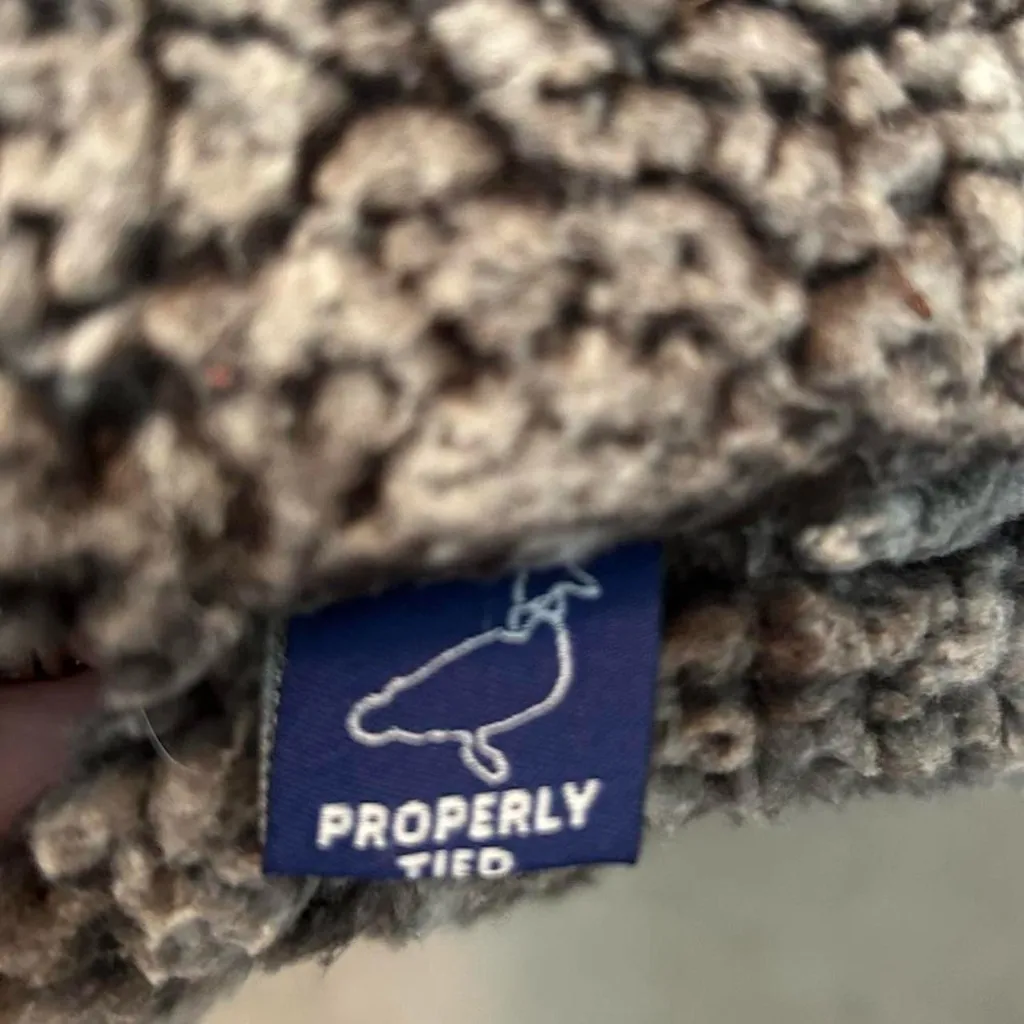 Properly Tied Sherpa Quarter-Zip Pullover | Men’s XL ❄️🦆 - Image 7