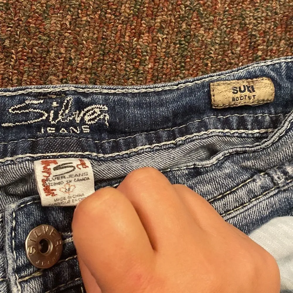 Silver suki bootcut 28 jeans - Image 5