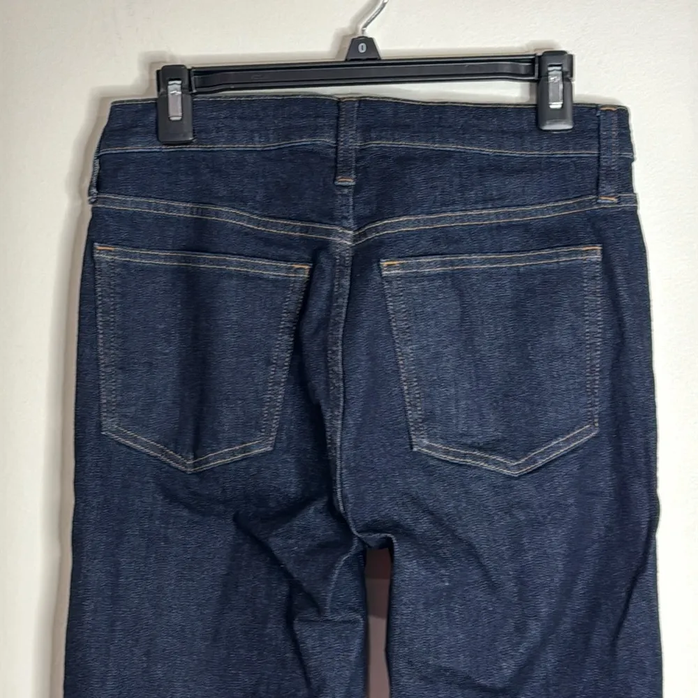 J Crew women’s 9” mid-rise vintage slim-straight jeans in resin rinse size 28 - Image 5