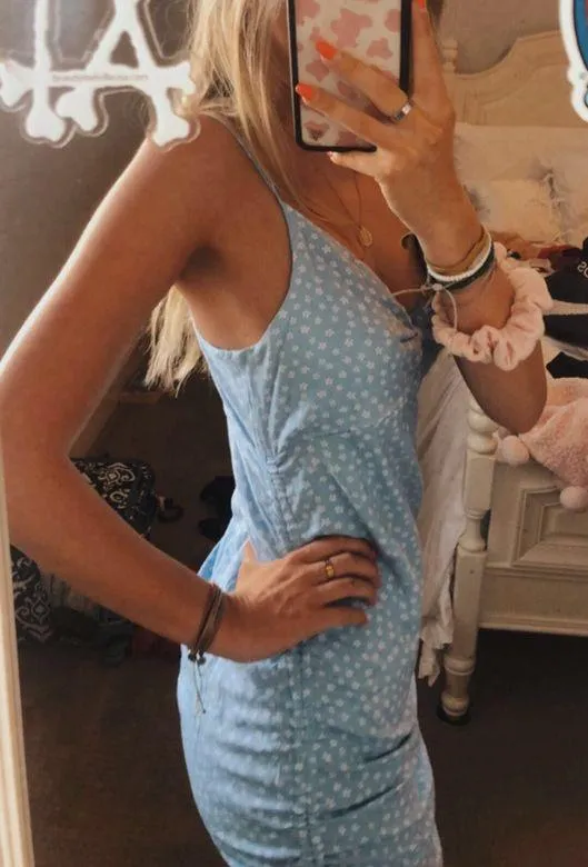 la hearts blue dress - Image 2