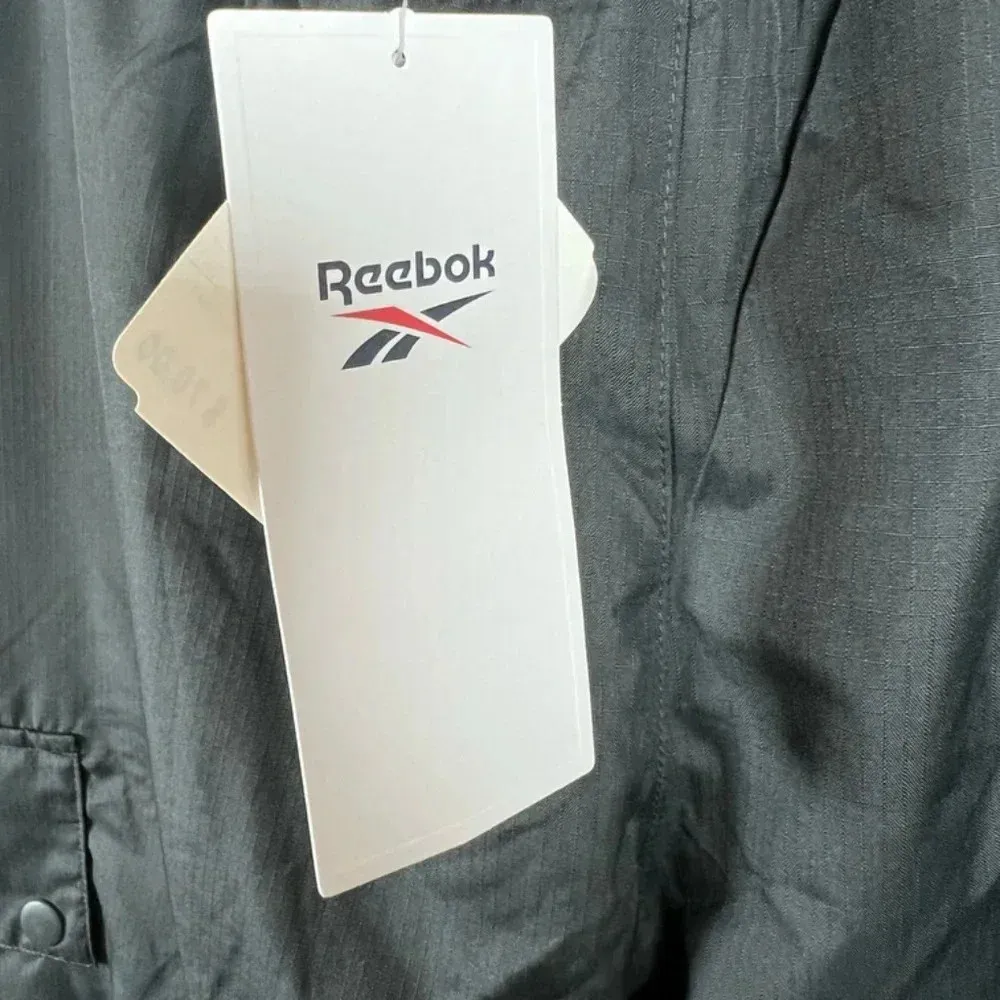 Reebok Classic Trail Track Pants Black Pockets Hiking Outdoor NEW  Women's Large - Image 4