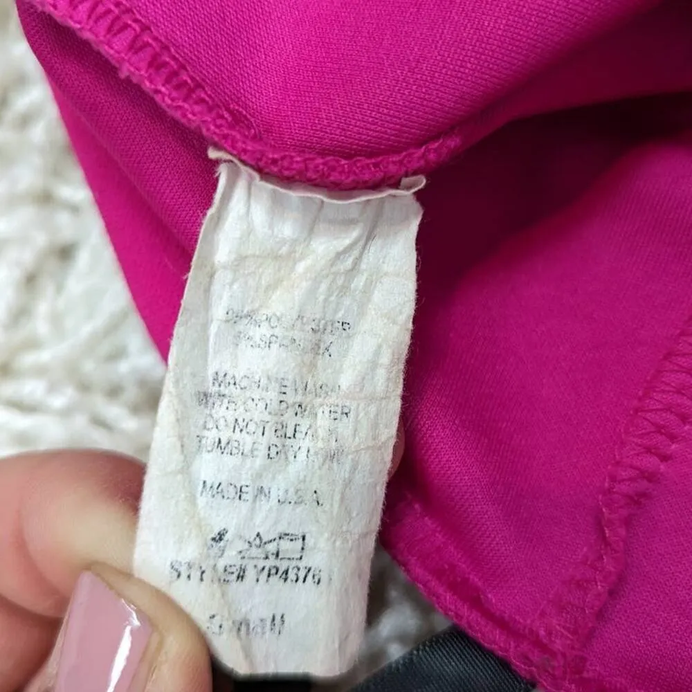 Y2K High Rise Wide Leg Barbie Core Pants in Hot Pink Size 5 - Image 5