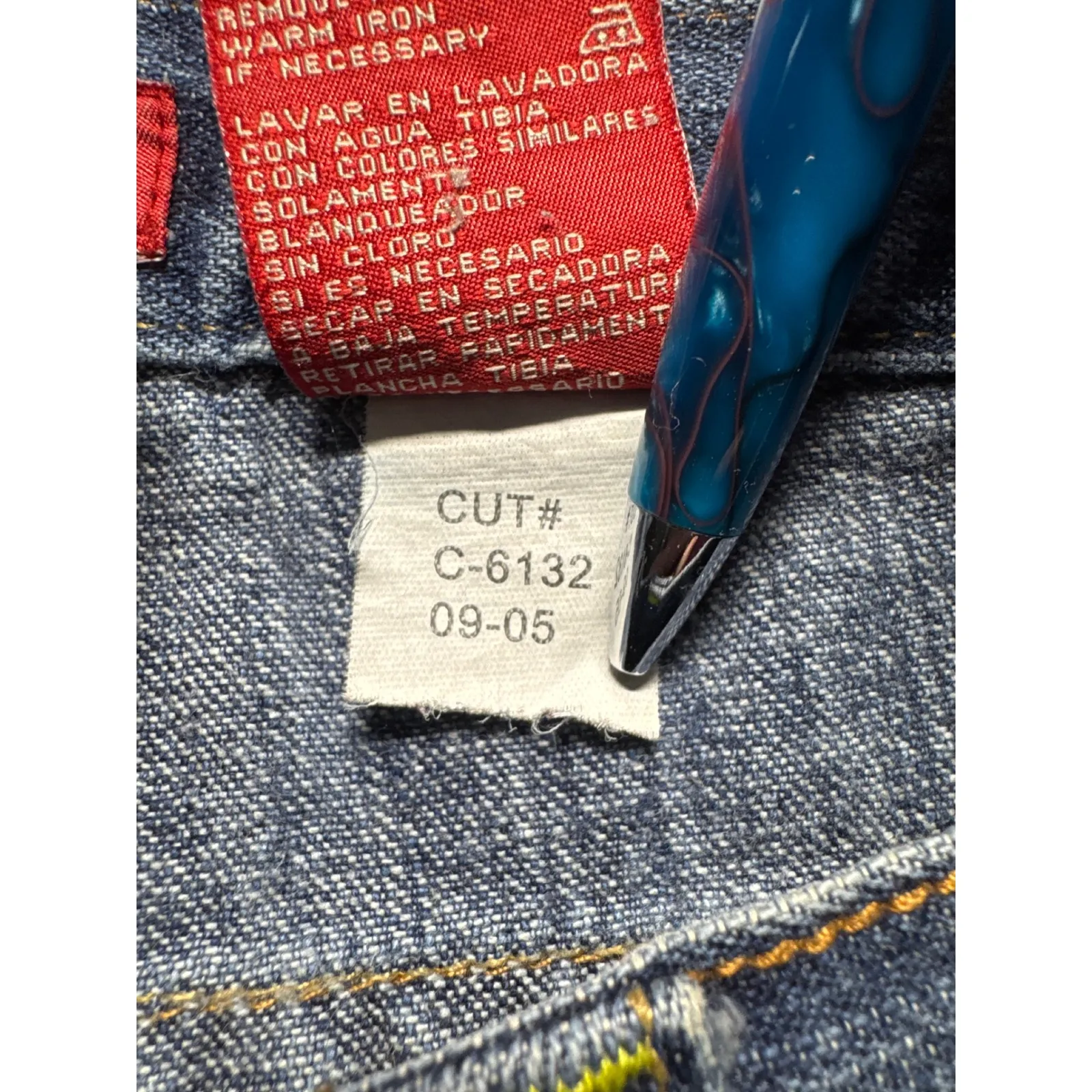 Faded Glory Vintage Denim Shorts High Waist Pockets Casual Blue‎ Jean Shorts 14 - Image 4