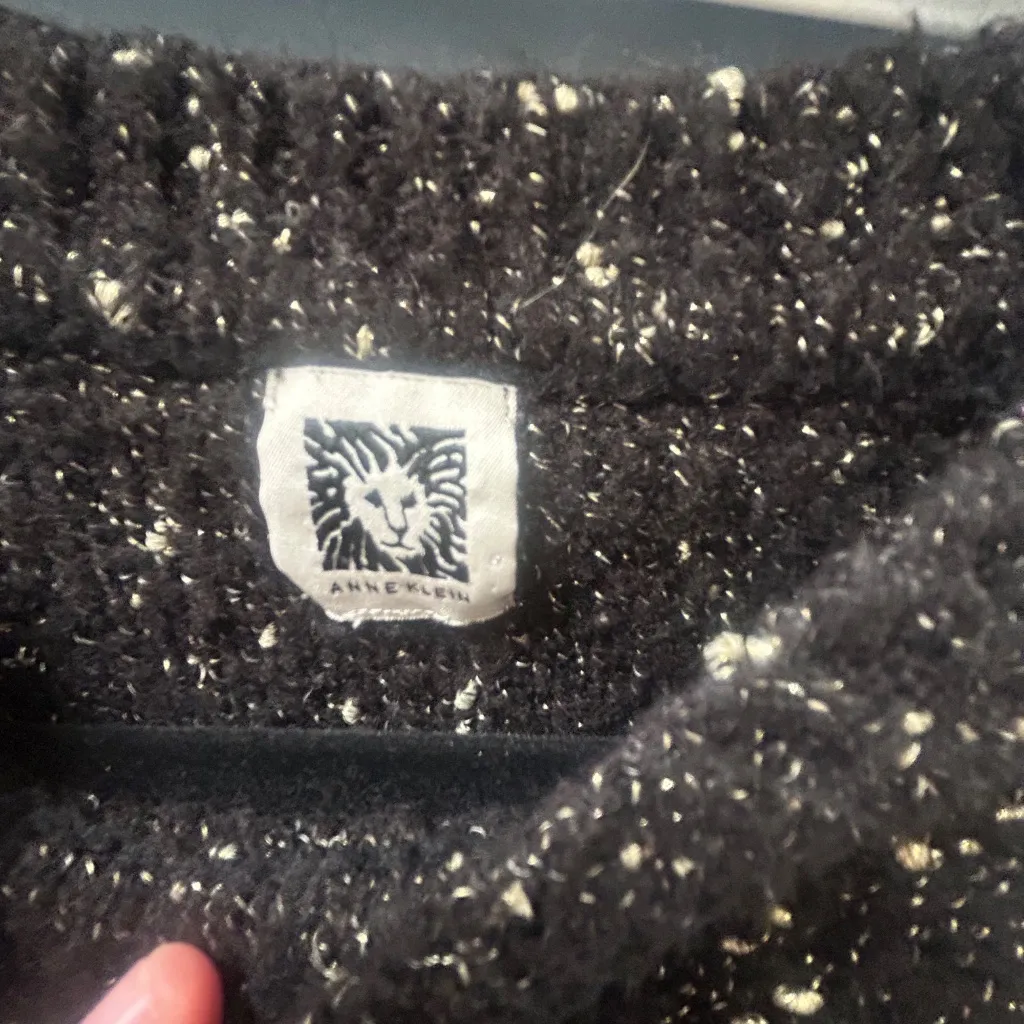 Anne Klein metallic sweater - Image 3
