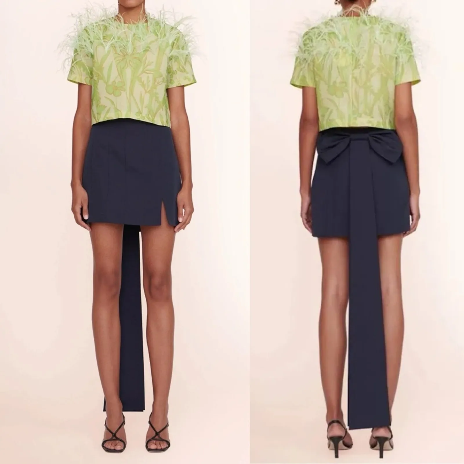 STAUD  Valery Mini Skirt 6 - Image 2