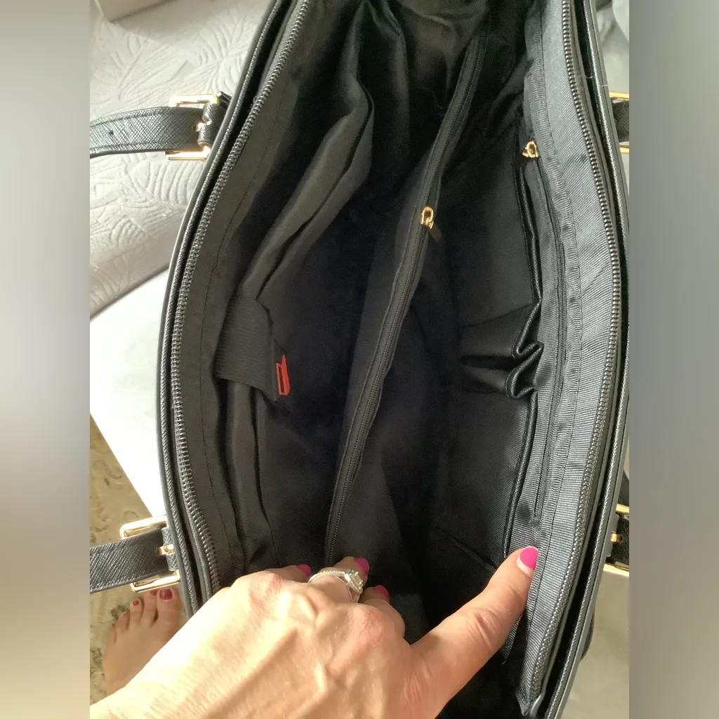 Ladies business/ tote bag 💼 Black - Image 4
