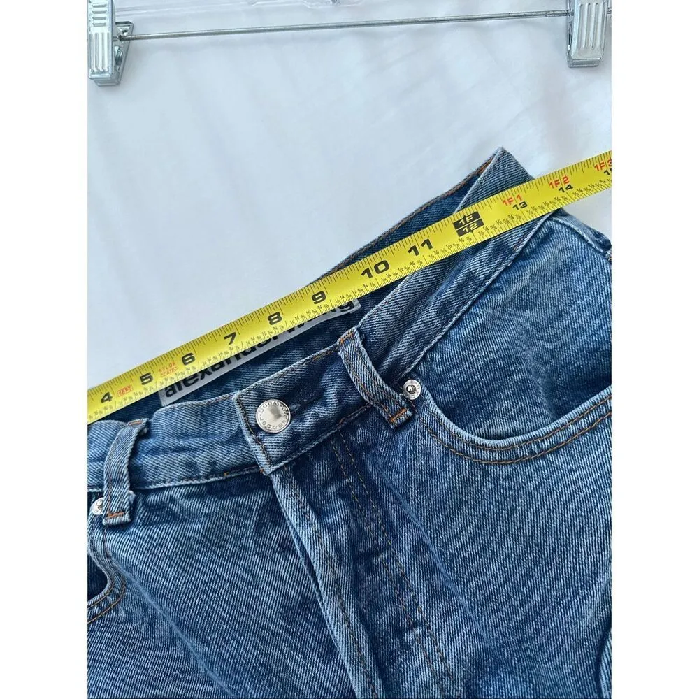 Alexander Wang Indigo 3D A Jeans Womens Size 27 - Image 5