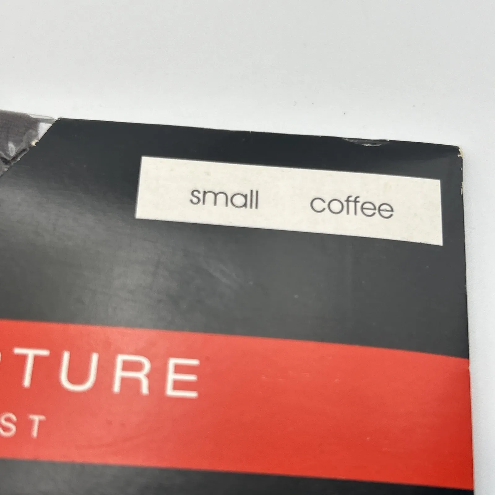 New York & Co Pantyhose Small Coffee Sheer Body Sculpture Totally sheer To waist - Image 2