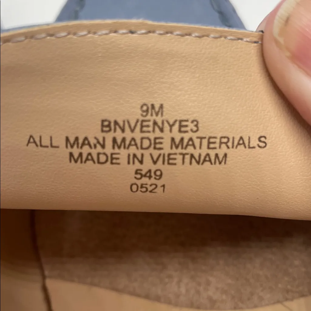 Bandolino Venye Light Blue Flat Mules 9 - Image 6