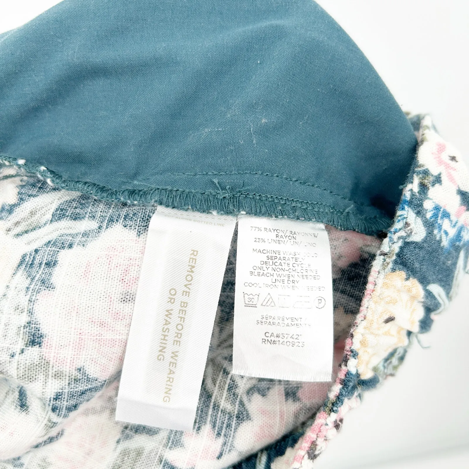 Ann Taylor Loft Womens Bundle Lot (2) Linen Blend Summer Beach‎ Lounge Shorts L - Image 6