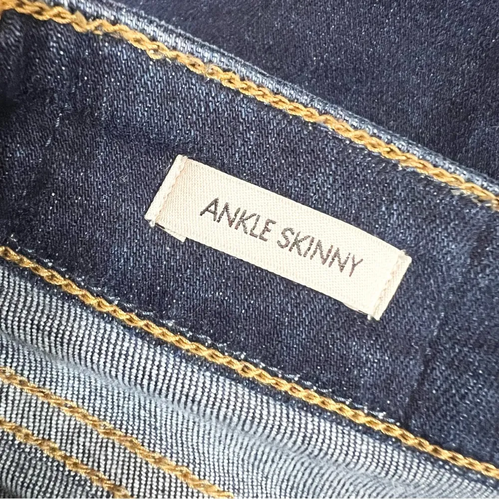 Calvin Klein Ankle Skinny Jeans Raw Frayed Hem Women’s Size 16 - Image 7