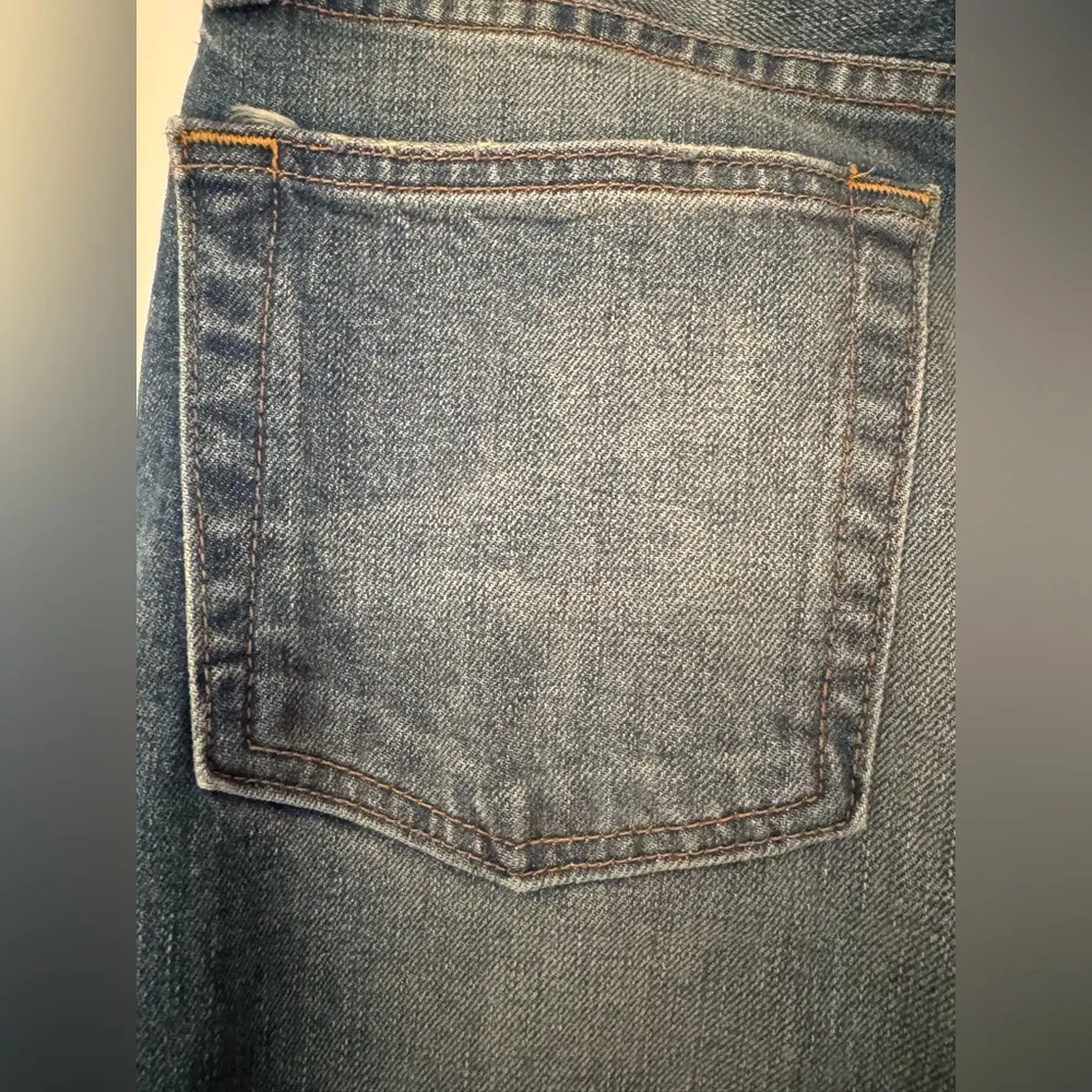 REDONE HIGH RISE STOVE PIPE Women’s Blue Jeans Size 26 - Image 11