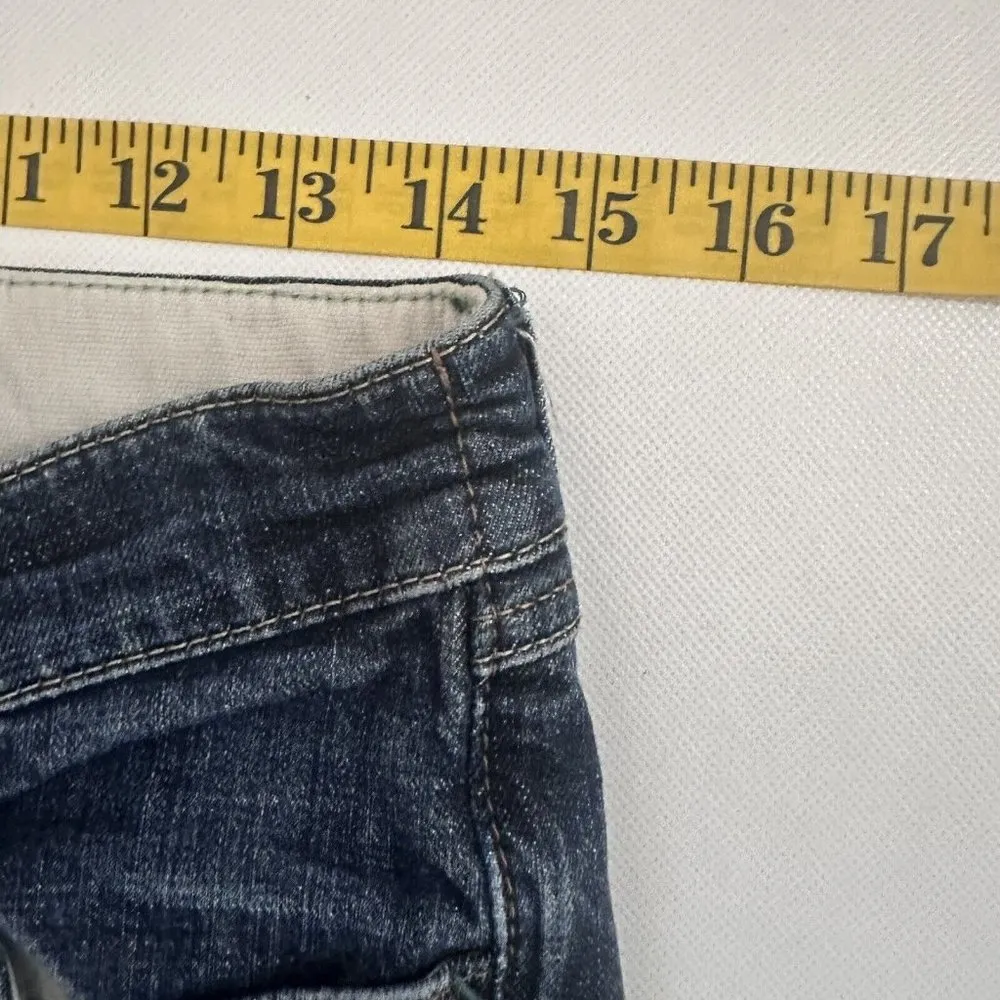 Mavi Jeans Womens 28 Blue Zoe Bootcut Med Wash Organic Cotton Low Rise Denim - Image 6