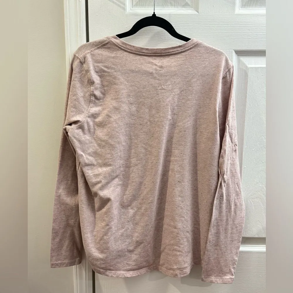 Carhartt  Women's Long Sleeve relaxed fit V-Neck T-Shirt size XL - Image 2