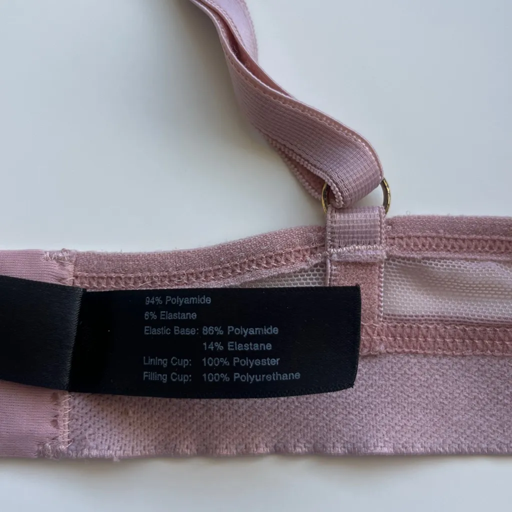 Pepper Mesh All You Bra in Sienna Rose Size 34A Pink - Image 9