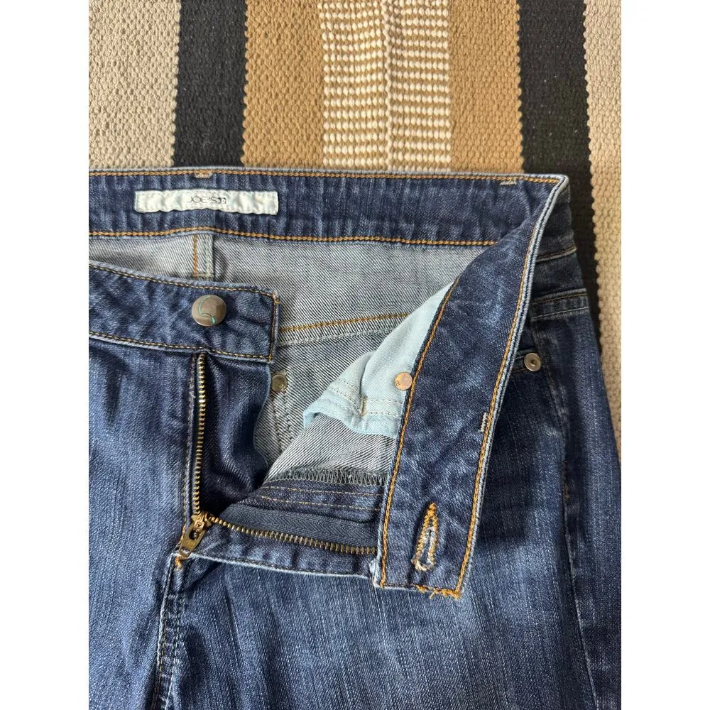 Joe's Jeans Visionaire Women 28W Blue Denim Flare Boho Western Cotton Classic - Image 7