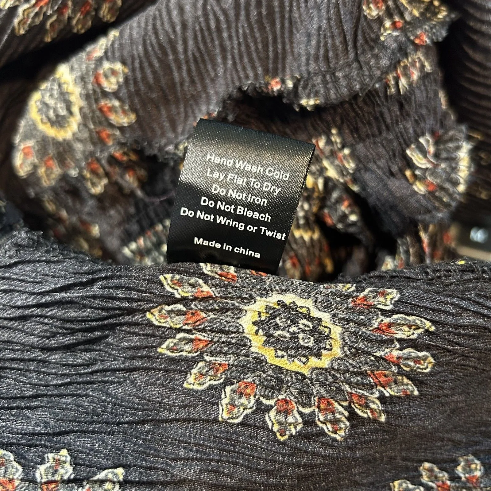 POL Women's Boho Dress Sleeveless Sunflower V-neck Floral Size M - Image 8