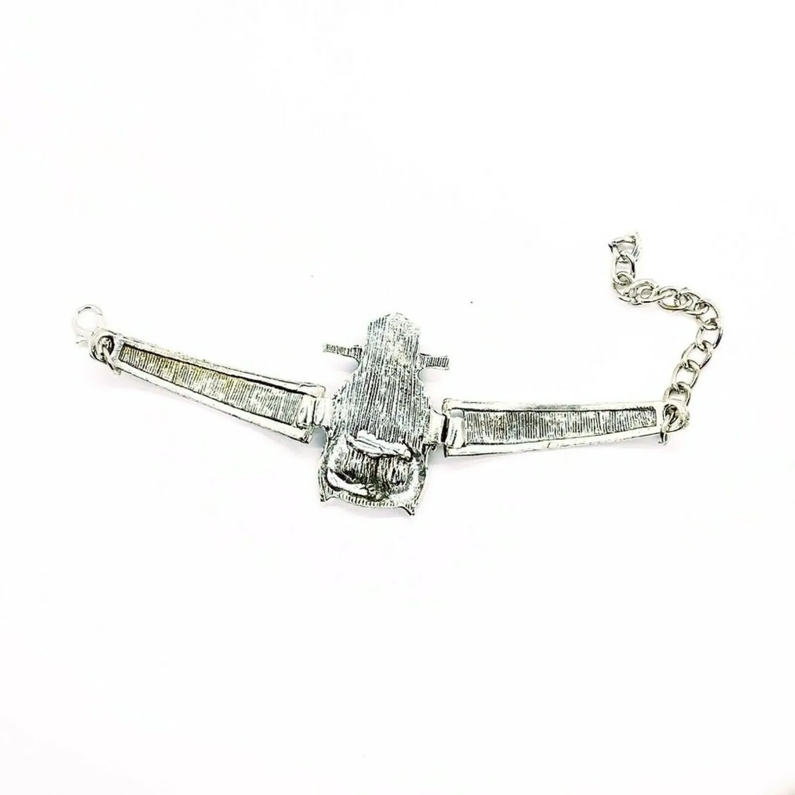 Boho Owl Rhinestone Silver - Image 5