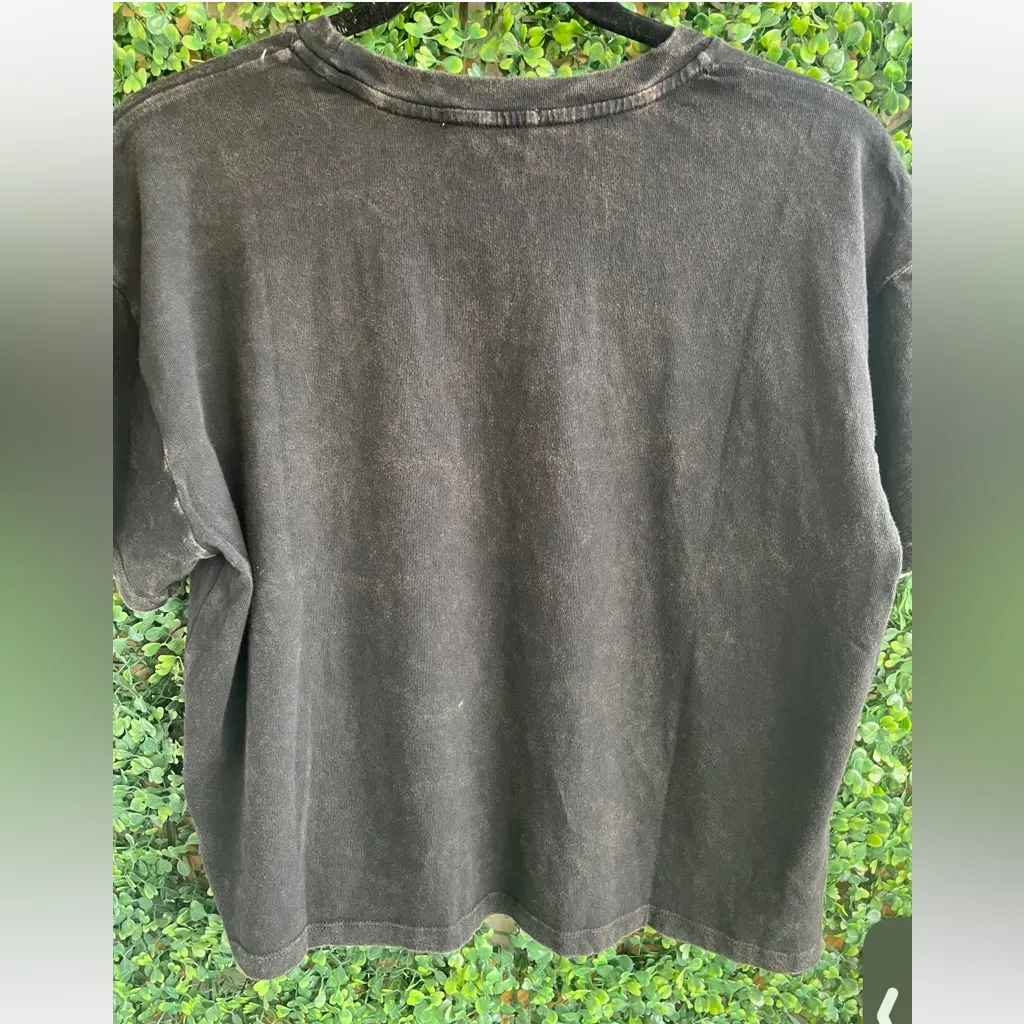 Lacausa - NWT - Boxy Tee | Black Mineral Wash - Sz Small | 100% Organic Cotton - Image 11