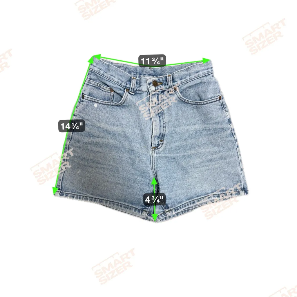 Vintage Lee Denim Shorts - Image 5