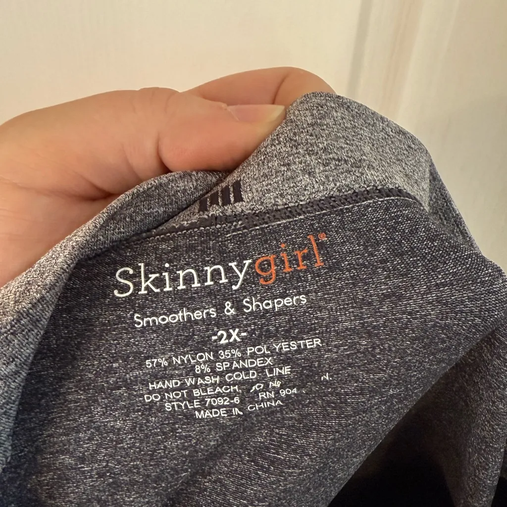 ✨3 for $15✨ Skinnygirl Gray Smoothers & Shapers Size 2X - Image 3