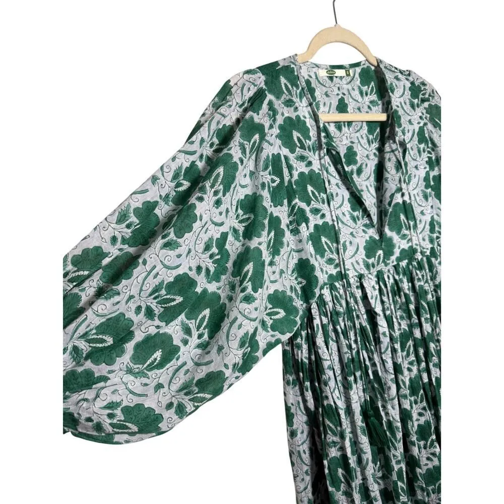 Dolma Raya Mini Dress in Green Sz. S - Image 4