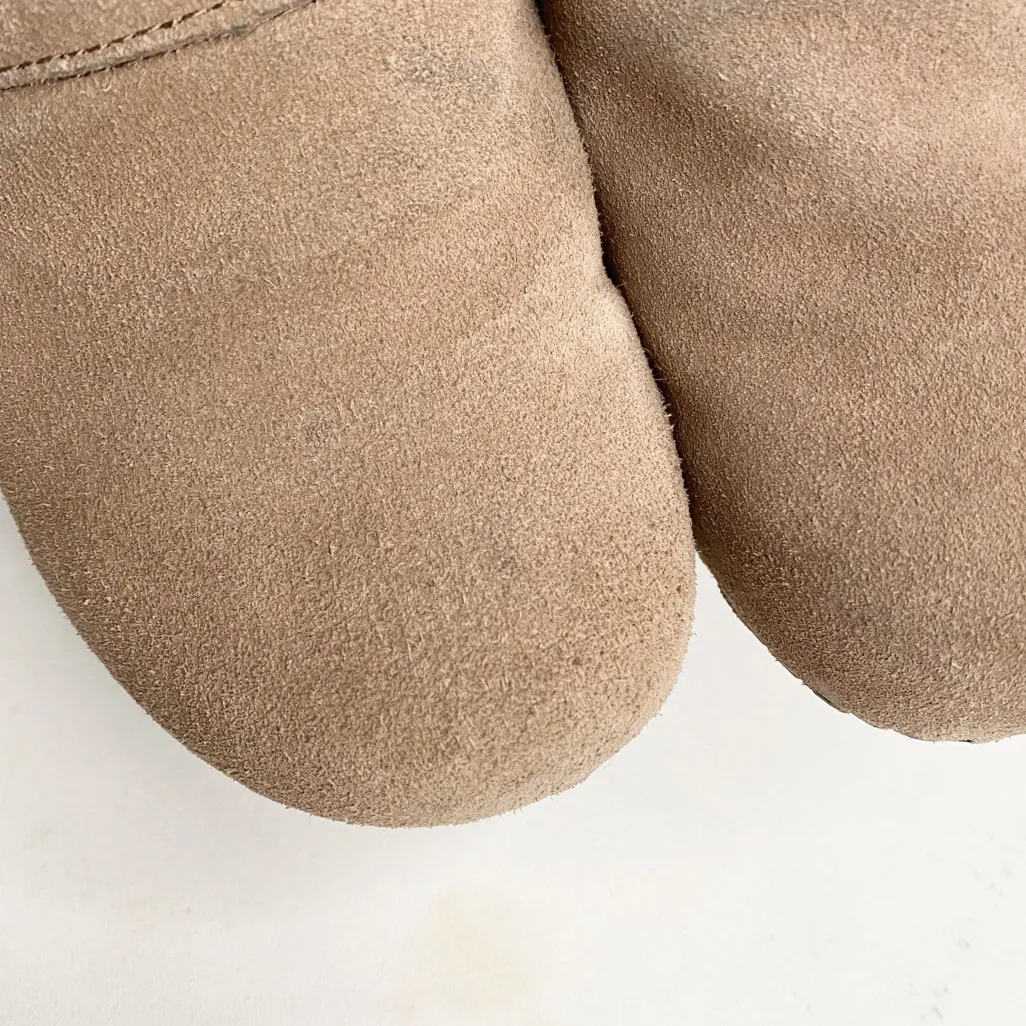 LAND’S END SUEDE HARD RUBBER SOLE CLOGS SIZE 8 - Image 8