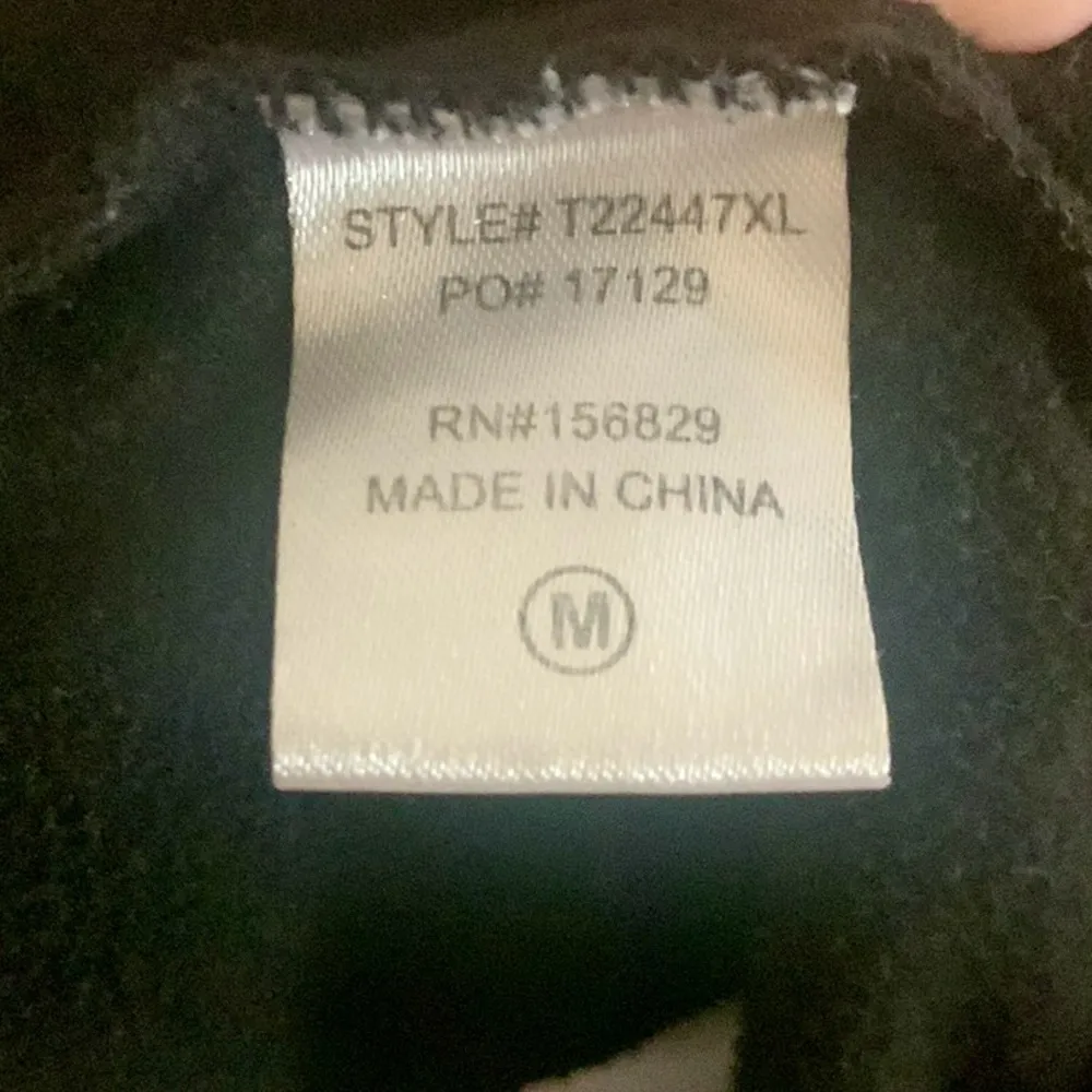 White Birch Black Tie Dye Faux Leather Knit Hoodie - Image 10