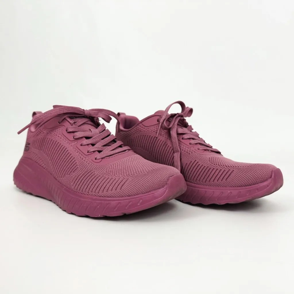 Sketchers Bobs Squad Chaos in Raspberry | Size 8 - Image 6